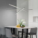 Chandelier Fixture in Silver Integrated LED - LUUGAA