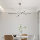Chandelier Fixture in Silver Integrated LED - LUUGAA