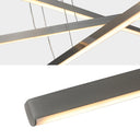Chandelier Fixture in Silver Integrated LED - LUUGAA