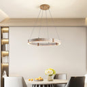 Circle Travertine Pendant Lamp - LUUGAA