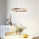 Circle Travertine Pendant Lamp - LUUGAA
