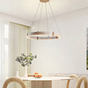 Circle Travertine Pendant Lamp - LUUGAA