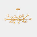 Crystal Ball Round Cluster Chandelier - LUUGAA