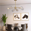 Crystal Ball Round Cluster Chandelier - LUUGAA