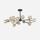 Crystal Ball Round Cluster Chandelier - LUUGAA