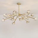 Crystal Ball Round Cluster Chandelier - LUUGAA