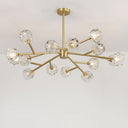 Crystal Ball Round Cluster Chandelier - LUUGAA