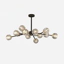 Crystal Ball Round Cluster Chandelier - LUUGAA