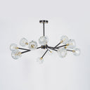 Crystal Ball Round Cluster Chandelier - LUUGAA
