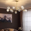 Crystal Ball Round Cluster Chandelier - LUUGAA