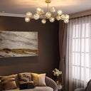 Crystal Ball Round Cluster Chandelier - LUUGAA