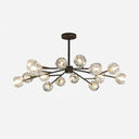 Crystal Ball Round Cluster Chandelier - LUUGAA