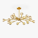 Crystal Ball Round Cluster Chandelier - LUUGAA