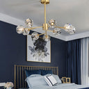 Crystal Ball Round Cluster Chandelier - LUUGAA