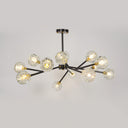 Crystal Ball Round Cluster Chandelier - LUUGAA