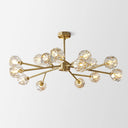 Crystal Ball Round Cluster Chandelier - LUUGAA