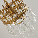 Crystal Crown Sconce - LUUGAA