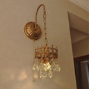 Crystal Crown Sconce - LUUGAA