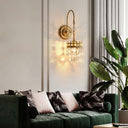 Crystal Crown Sconce - LUUGAA