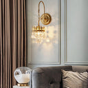 Crystal Crown Sconce - LUUGAA