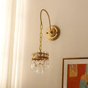 Crystal Crown Sconce - LUUGAA