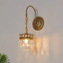 Crystal Crown Sconce - LUUGAA