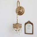 Crystal Crown Sconce - LUUGAA