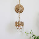 Crystal Crown Sconce - LUUGAA