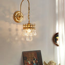 Crystal Crown Sconce - LUUGAA