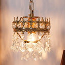 Crystal Crown Sconce - LUUGAA