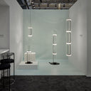 Cylindrical Clear Glass Chandelier - LUUGAA