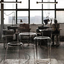 Cylindrical Clear Glass Chandelier - LUUGAA