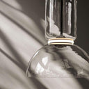 Cylindrical Clear Glass Chandelier - LUUGAA
