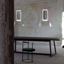 Cylindrical Clear Glass Chandelier - LUUGAA