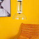Cylindrical Clear Glass Chandelier - LUUGAA