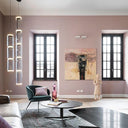 Cylindrical Clear Glass Chandelier - LUUGAA