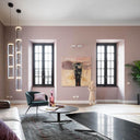 Cylindrical Clear Glass Chandelier - LUUGAA