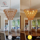 Eden Glow Rattan Woven Pendant Light - LUUGAA