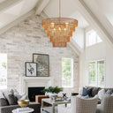 Eden Glow Rattan Woven Pendant Light - LUUGAA