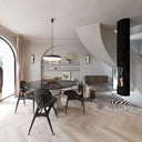 Elliptical Prism Pendant Light - LUUGAA