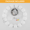 Evan LED Cylinder Chandelier - LUUGAA