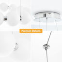 Evan LED Cylinder Chandelier - LUUGAA