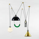 Geometric Shape Art Modern Chandelier - LUUGAA