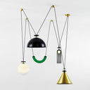 Geometric Shape Art Modern Chandelier - LUUGAA