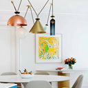 Geometric Shape Art Modern Chandelier - LUUGAA