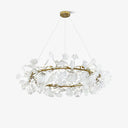 Ginkgo Halo Chandelier - LUUGAA