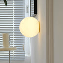 Glass Mini Orb Wall Lamp - LUUGAA