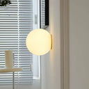 Glass Mini Orb Wall Lamp - LUUGAA