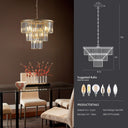 Gold Luxury Crystal Chandeliers - LUUGAA
