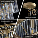 Gold Luxury Crystal Chandeliers - LUUGAA